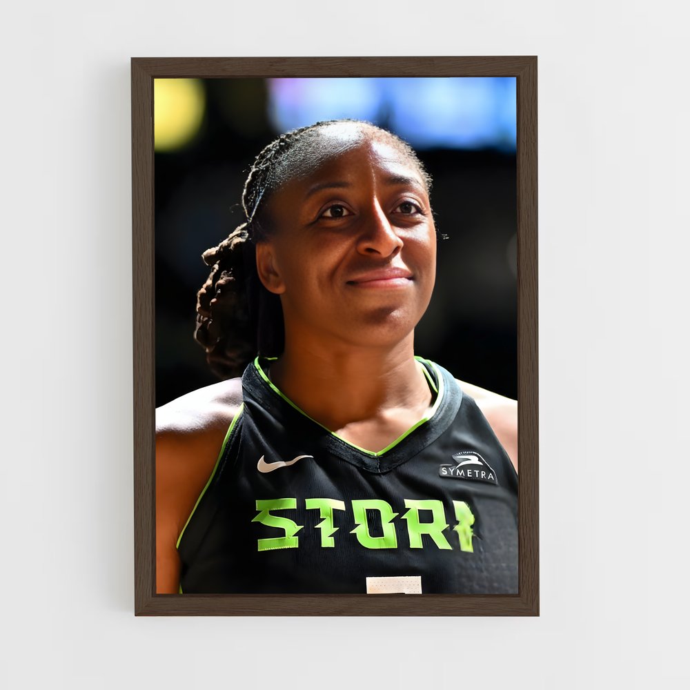 Poster Nneka en Action – affiche Basketball (vue 5)